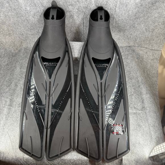 Atomic Aquatics Splitkin Full Foot Split Scuba Diving Snorkeling Fins 10.5-11.5 - Picture 1 of 8